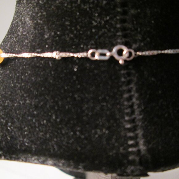 Elegant 14K White Gold Necklace with Multicolored Cultured Pearls β 16β - Picture 7 of 7